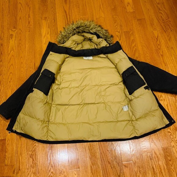 Schott NYC Snorkel Down Parka Jacket XL - Picture 2 of 14